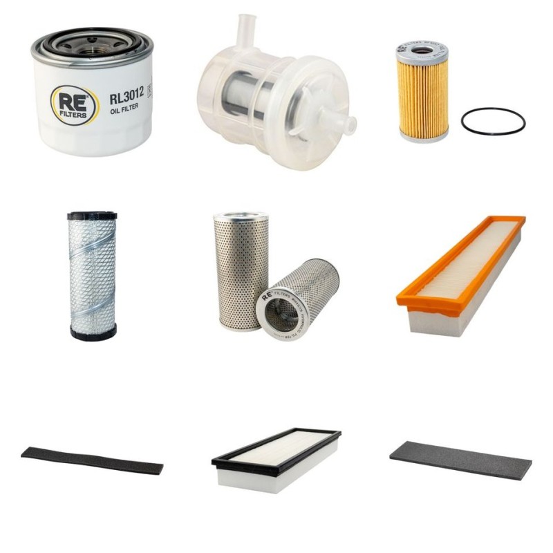 Filter Kit for Komatsu PC45R with Yanmar Engine