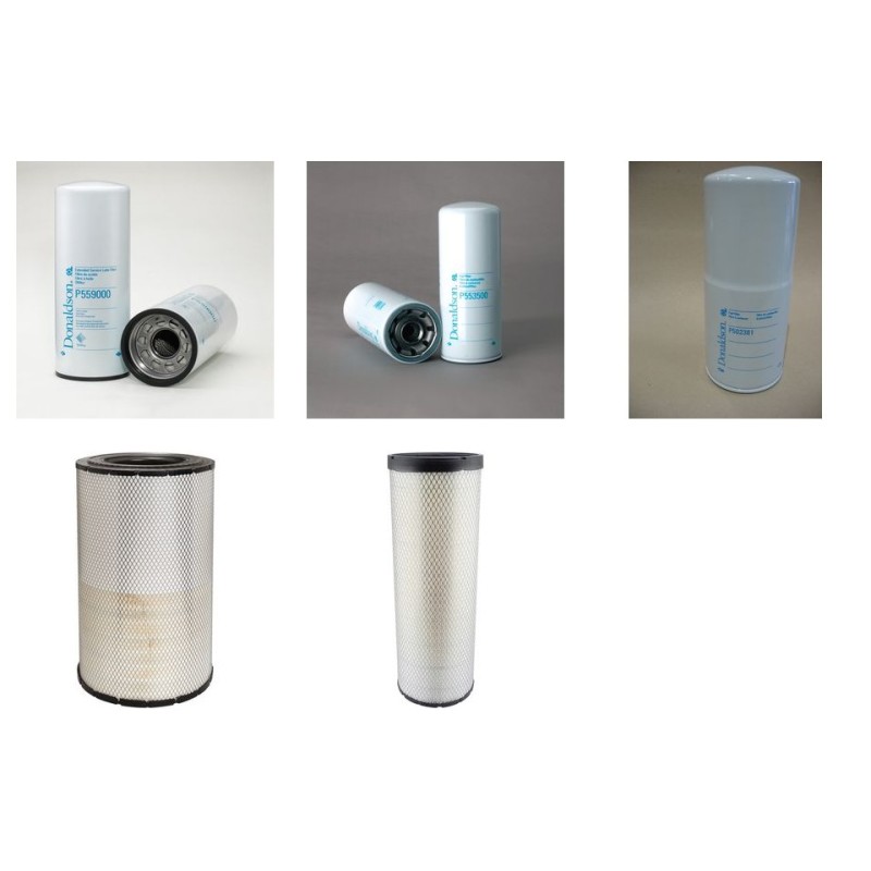 Filter Kit for Komatsu PC450-7 with Komatsu Engine YR 2008-