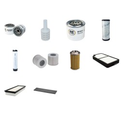 Komatsu PC50MR-2 Filter Service Kit with Komatsu 4D88E