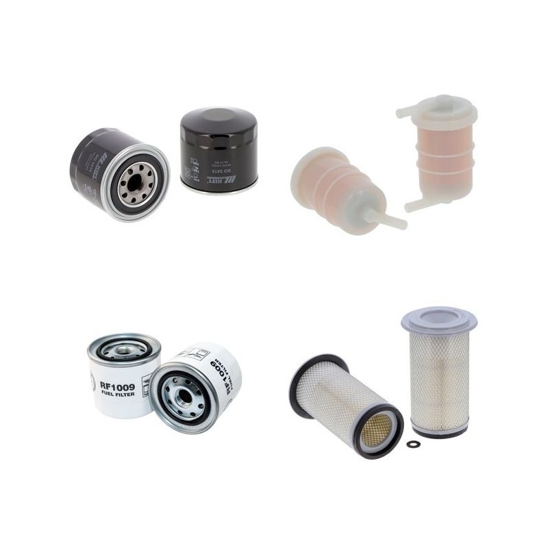 Filter Kit for Komatsu PC75UU with Komatsu Engine