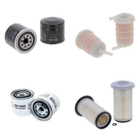 Filter Kit for Komatsu PC75UU with Komatsu Engine