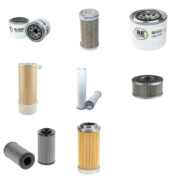 KOMATSU PC75-1 Filter Service Kit w/KOMATSU 4D98E-1FB Eng.
