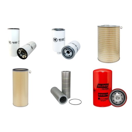 Filter Kit for Komatsu PC750-6SE with Cummins Engine