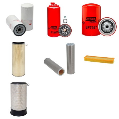 AUSTOFT RECOLTEUSE CANNE A SUCRE Filter Service Kit w/IVECO CURSOR10.3 Eng.
