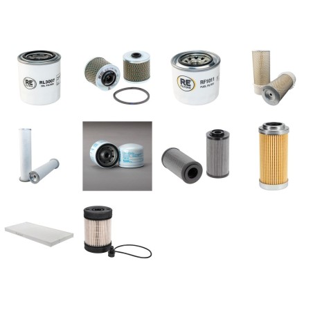 Filter Kit for Komatsu PC95-2 with Komatsu Engine