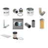 KOMATSU PC 95-2 Filter Service Kit w/KOMATSU  Eng.