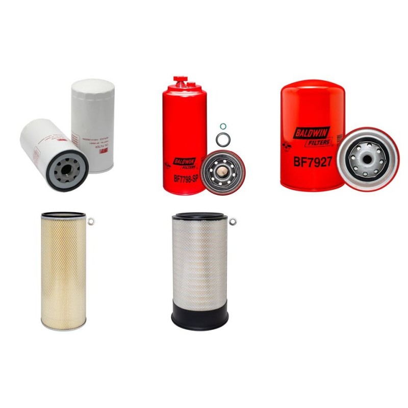 AUSTOFT RECOLTEUSE CANNE A SUCRE Filter Service Kit w/IVECO CURSOR10.3 Eng.
