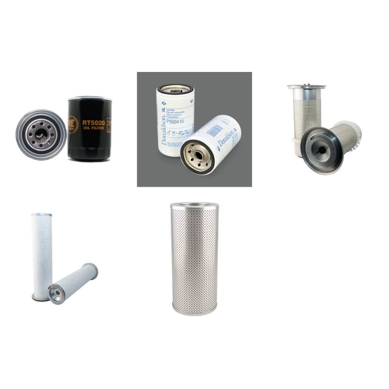 KOMATSU PW 130-6 K Filter Service Kit w/KOMATSU  Eng.
