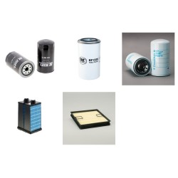 KOMATSU PW 148-10 Filter Service Kit Air Oil Fuel Filters w/KOMATSU SAA4D107E-2 Eng. SN  H52051- YR  2015-  22130100-
