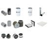 KOMATSU PW 148-8 Filter Service Kit w/KOMATSU  Eng. SN  H50051-H50212 YR  2012-