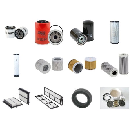KOMATSU PW 98 MR-8 Filter Service Kit w/KOMATSU SAA4D95LE-5 Eng.   YR  2011-2015
