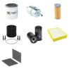 KOMATSU S 160 Filter Service Kit w/Kubota D1105-ET08 Eng.   YR  2010