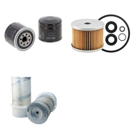 KOMATSU SD 20-1 Filter Service Kit w/Isuzu 6Bb1 Eng.