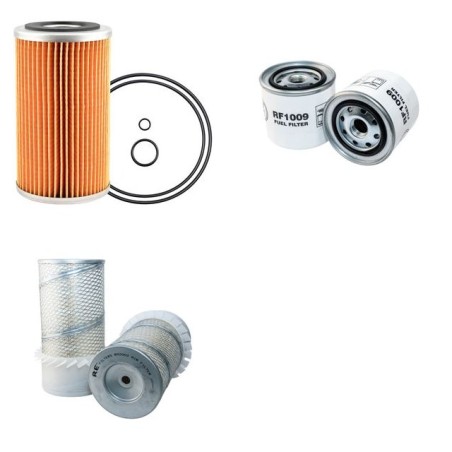 KOMATSU SD 23 P-2 Filter Service Kit w/Isuzu 4Bd1 Eng.