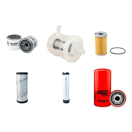 KOMATSU SK 818 Filter Service Kit w/Komatsu 4D88E-1Fd Eng. 2003-