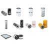 Filter Kit for Komatsu WA200-6PZ with Komatsu Engine Serial No H00051-