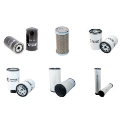 Filter Kit for Komatsu WA250-5H Air Oil Fuel Filters with Komatsu Engine