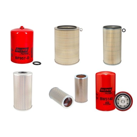 Filter Kit for Komatsu WA260-1 with Komatsu Engine