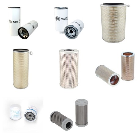 Filter Kit for Komatsu WA450-2 with Cummins LTA10C Engine Serial No A 25001-