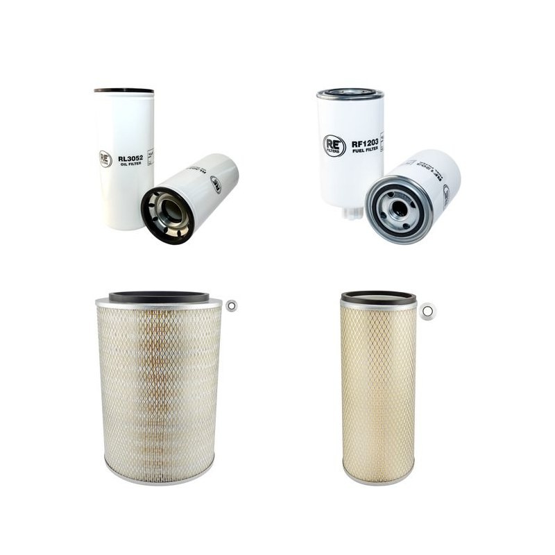 Filter Kit for Komatsu WA450-2 with Cummins LTA10C Engine Serial No A 25001-
