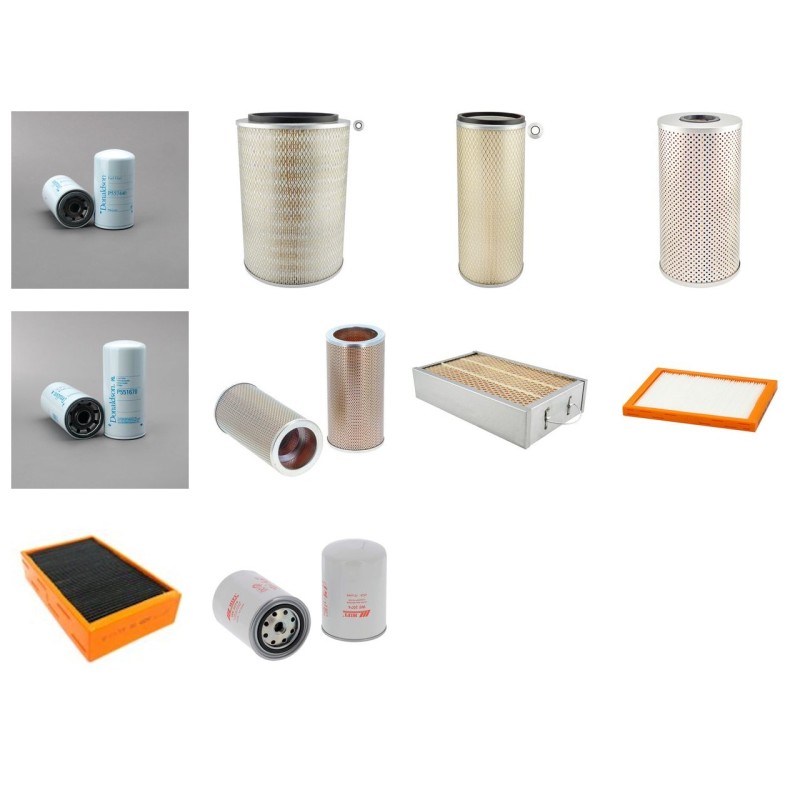 Filter Kit for Komatsu WA470-3H with Komatsu S6D125-1 Engine
