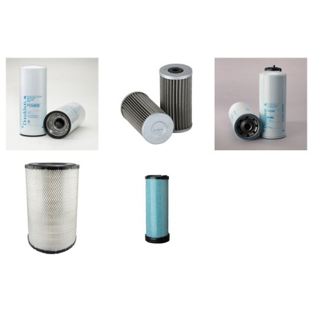 Filter Kit for Komatsu WA470-5 with Cummins Engine Serial No H50051- YR 2002-