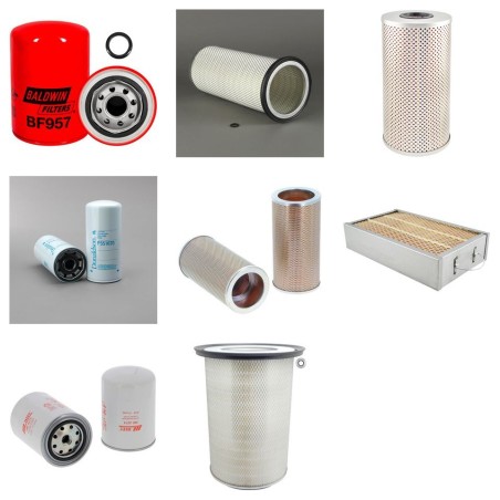 Filter Kit for Komatsu WA600-1 with Komatsu S6D170-1 Engine Serial No 10001-