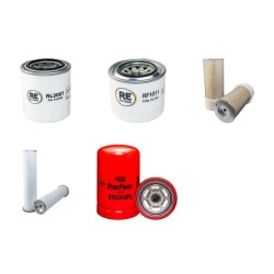 KOMATSU WB 97 Filter Service Kit w/Yanmar 4D106-1 Eng.
