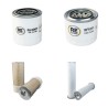 KOMATSU WB 97 Filter Service Kit Air Oil Fuel Filters w/Yanmar 4D106-1 Eng.