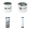 KOMATSU WB 97 R Filter Service Kit Air Oil Fuel Filters w/Yanmar  Eng.