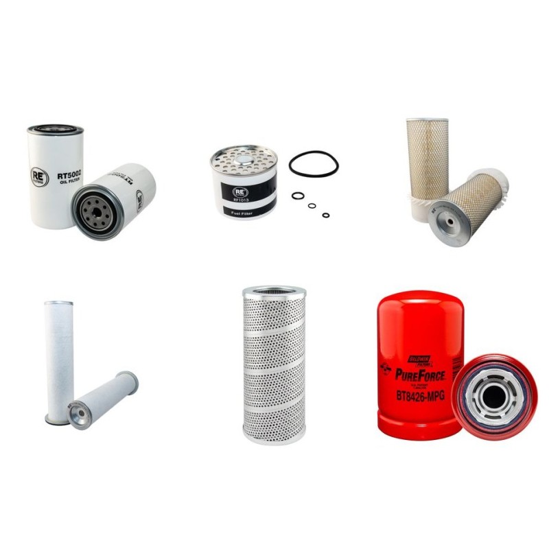 Filter Kit for Komatsu WB97R with Perkins Ab80656Turbo Engine
