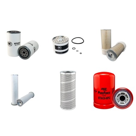 KOMATSU WB 97 R Filter Service Kit w/Perkins Ab80656Turbo Eng.