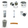 Filter Kit for Komatsu WB98A-2 with Yanmar Engine YR 2004-