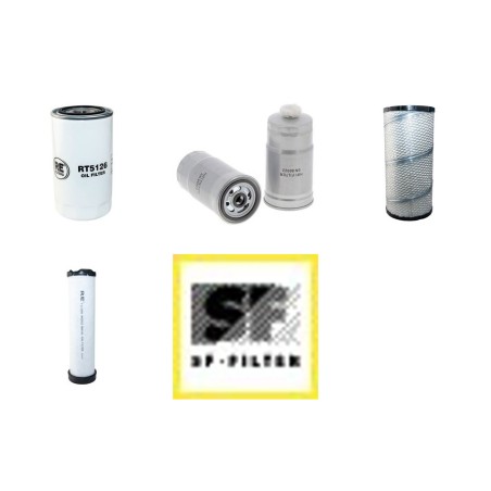 Filter Kit for Komatsu WH609 with Komatsu Engine