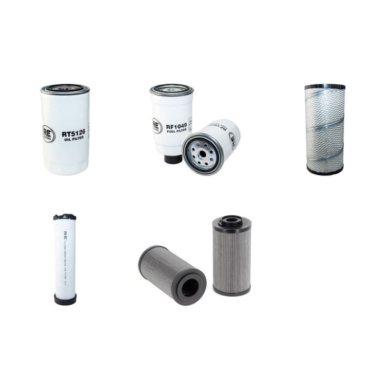 KOMATSU WH 613 UTILITY TURBO Filter Service Kit w/Komatsu CNH Eng.