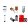Filter Kit for Komatsu WH716-1 with Komatsu Engine Serial No 395F70004-