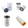 KOMATSU FOREST 828 Filter Service Kit Air Oil Fuel Filters w/VALMET 411DS Eng.