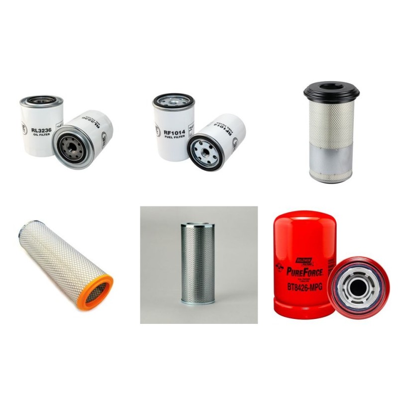 Filter Kit for Komatsu FOREST 832 with VALMET 420DS Engine