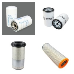 KOMATSU FOREST 838 Filter Service Kit Air Oil Fuel Filters w/VOLVO  Eng.