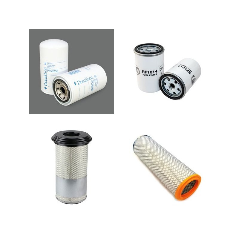 KOMATSU FOREST 838 Filter Service Kit Air Oil Fuel Filters w/VOLVO  Eng.