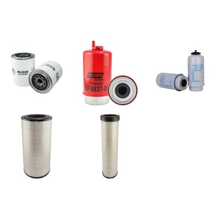 Filter Kit for Komatsu FOREST 840.3 Air Oil Fuel Filters with SISU Engine