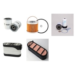 Filter Kit for Komatsu FOREST 845 Air Oil Fuel Filters with AGCO POWER 49AWF4V Engine