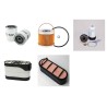 Filter Kit for Komatsu FOREST 845 Air Oil Fuel Filters with AGCO POWER 49AWF4V Engine
