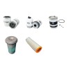 KOMATSU FOREST 860.1 Filter Service Kit Air Oil Fuel Filters w/VALMET  Eng.