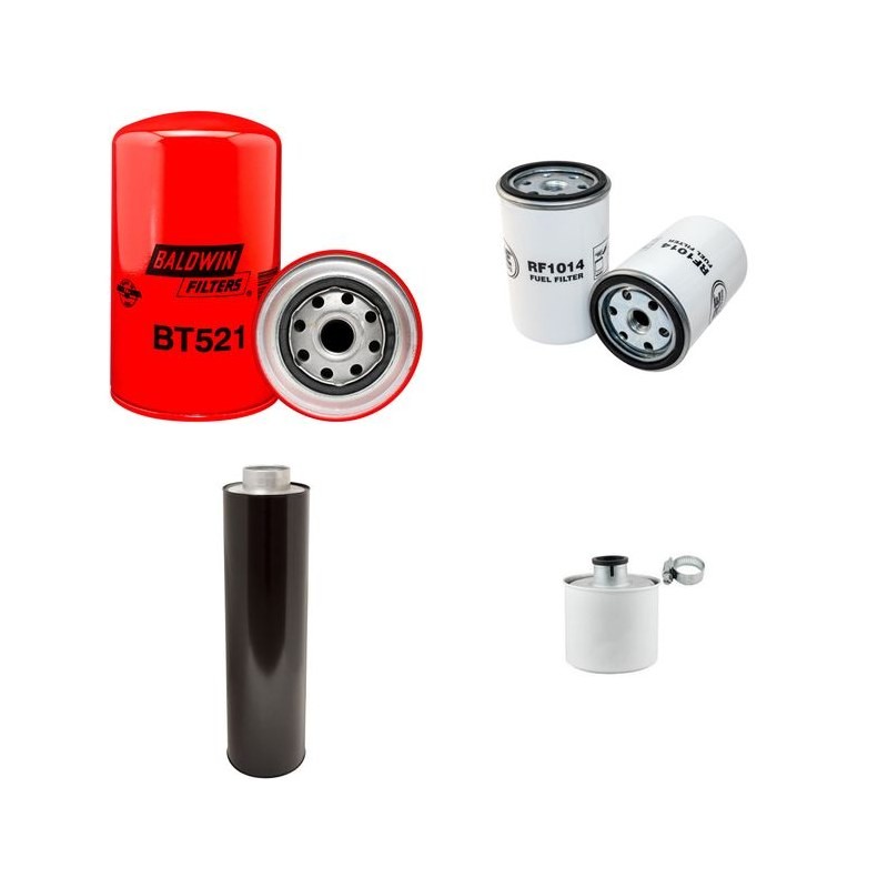 Filter Kit for Komatsu FOREST 901 Air Oil Fuel Filters with VOLVO Engine