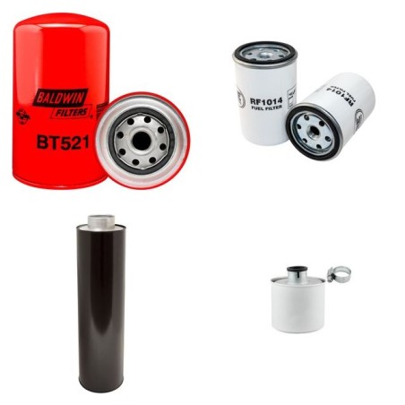 Filter Kit for Komatsu FOREST 901 Air Oil Fuel Filters with VOLVO Engine
