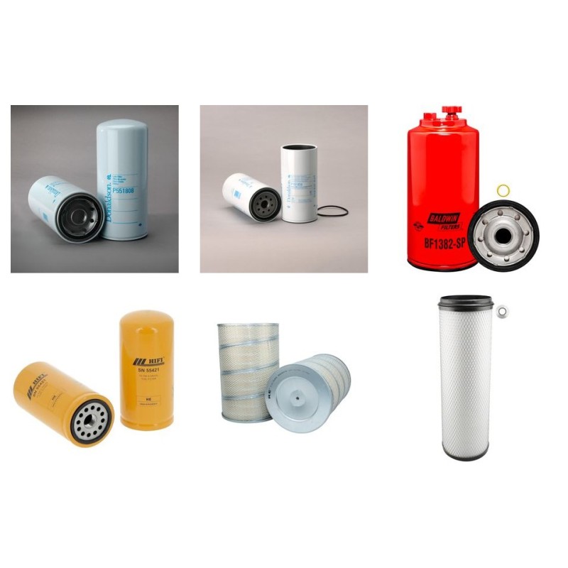 KOMPTECH CRAMBO 3400 Filter Service Kit w/CAT C9EU3 Eng.