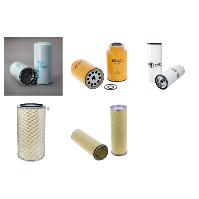 KOMPTECH CRAMBO 5000 Filter Service Kit Air Oil Fuel Filters w/CAT C13 Eng.   YR  2006-