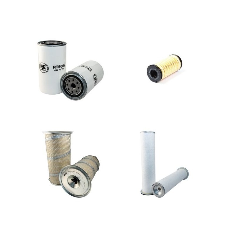 KOMPTECH MAXX Filter Service Kit Air Oil Fuel Filters w/Perkins  Eng.