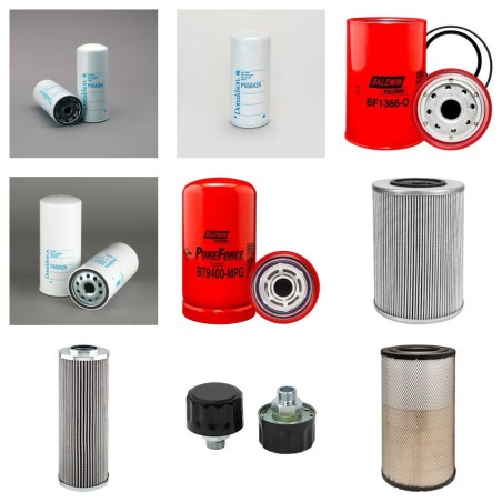 KONECRANES SMV 4531 TB 5 Filter Service Kit w/VOLVO TAD1340VE Eng.     348CH